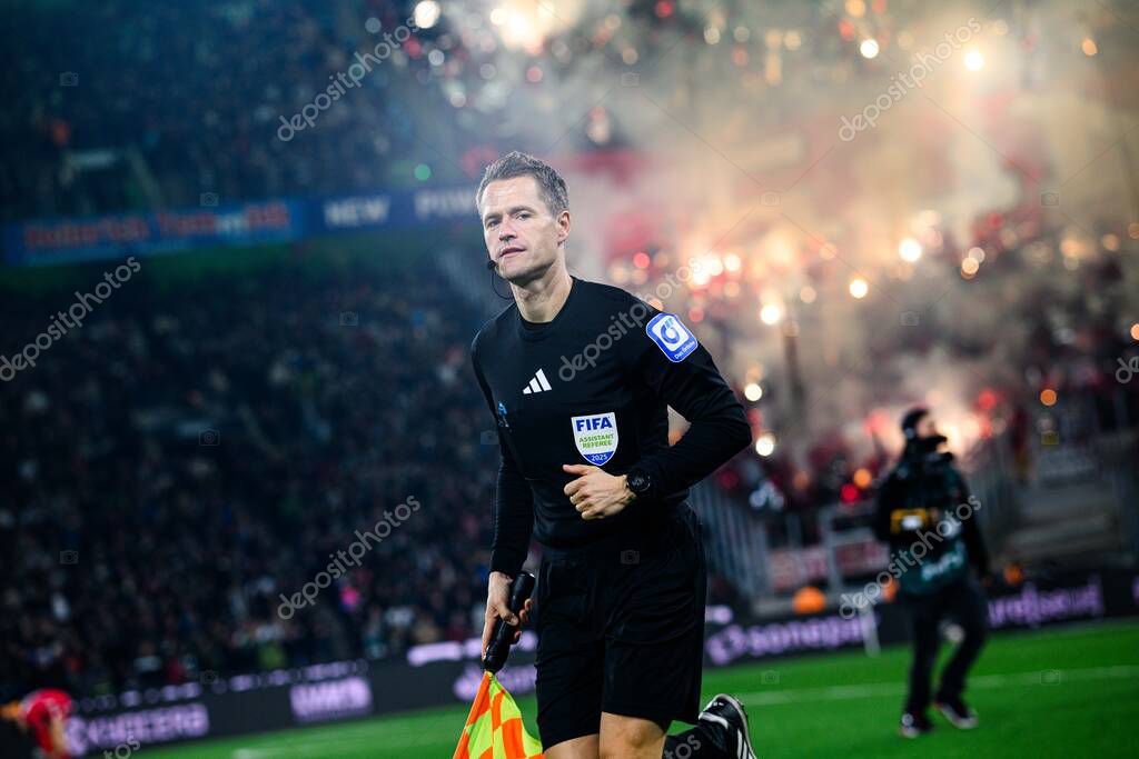 MOENCHENGLADBACH, GERMANY - 8 NOVEMBER, 2025: Seidel Jan - The football match of Bundesliga Borussia Moenchengladbach vs 1. FC Koeln at Borussia Park.