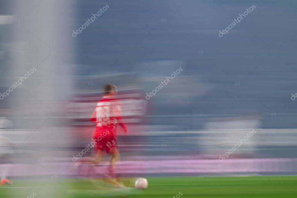 MOENCHENGLADBACH, GERMANY - 8 NOVEMBER, 2025: Isak Johannesson - The football match of Bundesliga Borussia Moenchengladbach vs 1. FC Koeln at Borussia Park.