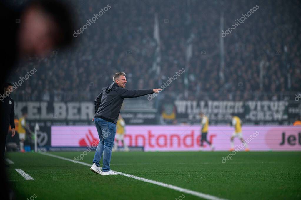 MOENCHENGLADBACH, GERMANY - 8 NOVEMBER, 2025: Lukas Kwasniok, coach - The football match of Bundesliga Borussia Moenchengladbach vs 1. FC Koeln at Borussia Park.