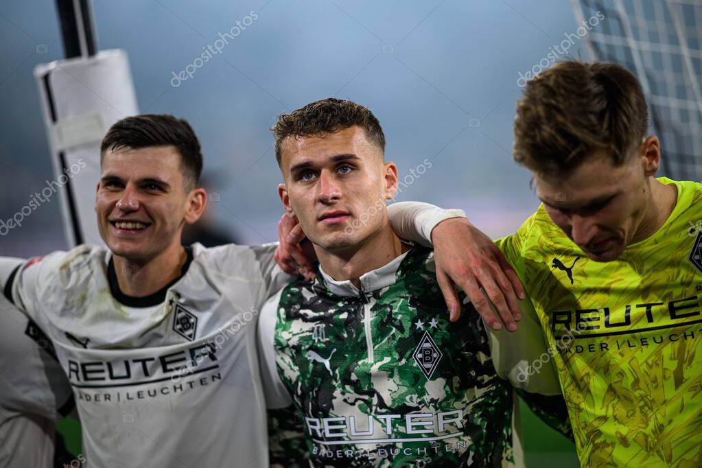 MOENCHENGLADBACH, GERMANY - 8 NOVEMBER, 2025:  - The football match of Bundesliga Borussia Moenchengladbach vs 1. FC Koeln at Borussia Park.