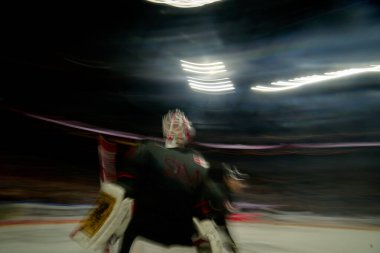 COLOGNE, ALMANY - 16 Kasım 2025: - IceHockey DeL maçı Koelner Haie - Lanxess Arena 'da Dresden Leowen