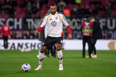 LEIPZIG, GERMANY - 17 Kasım 2025: Jonathan Tah - Dünya Kupası 2026 ön eleme maçı Almanya ile Slovakya arasında Red Bull Arena 'da.