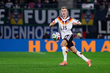 LEIPZIG, GERMANY - 17 Kasım 2025: Nico Schlotterbeck - Dünya Kupası 2026 ön eleme maçı Almanya ile Slovakya arasında Red Bull Arena 'da.