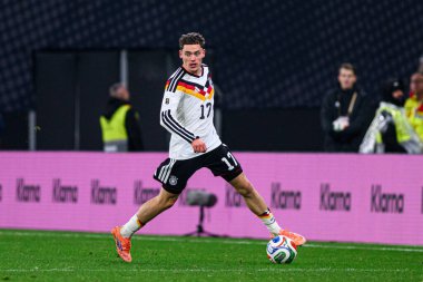 LEIPZIG, GERMANY - 17 Kasım 2025: Florian Wirtz - Dünya Kupası 2026 ön eleme karşılaşması Almanya ile Slovakya arasında Red Bull Arena 'da.