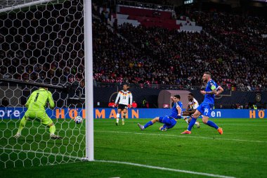 LEIPZIG, GERMANY - 17 Kasım 2025: Ridle Baku - Dünya Kupası 2026 ön eleme karşılaşması Almanya ile Slovakya arasında Red Bull Arena 'da.