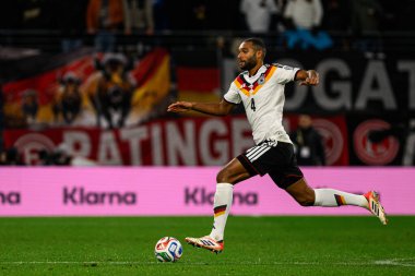 LEIPZIG, GERMANY - 17 Kasım 2025: Jonathan Tah - Dünya Kupası 2026 ön eleme maçı Almanya ile Slovakya arasında Red Bull Arena 'da.