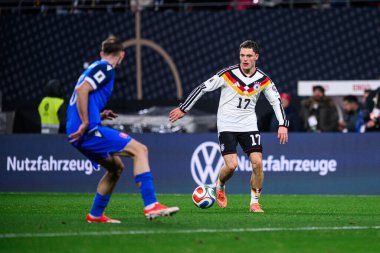 LEIPZIG, GERMANY - 17 Kasım 2025: Florian Wirtz - Dünya Kupası 2026 ön eleme karşılaşması Almanya ile Slovakya arasında Red Bull Arena 'da.