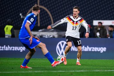 LEIPZIG, GERMANY - 17 Kasım 2025: Florian Wirtz - Dünya Kupası 2026 ön eleme karşılaşması Almanya ile Slovakya arasında Red Bull Arena 'da.