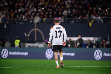 LEIPZIG, GERMANY - 17 Kasım 2025: Florian Wirtz - Dünya Kupası 2026 ön eleme karşılaşması Almanya ile Slovakya arasında Red Bull Arena 'da.