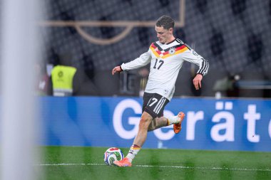 LEIPZIG, GERMANY - 17 Kasım 2025: Florian Wirtz - Dünya Kupası 2026 ön eleme karşılaşması Almanya ile Slovakya arasında Red Bull Arena 'da.