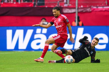 DÜKSELDORF, GERMANY - 22 Kasım 2025: - Futbol maçı Bundesliga 2 Fortuna Duesseldorf - 1. Merkur Spiel Arena 'daki FC Magdeburg.