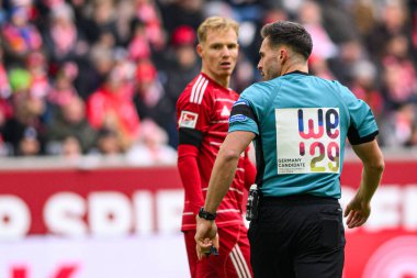 DÜKSELDORF, GERMANY - 22 Kasım 2025: - Futbol maçı Bundesliga 2 Fortuna Duesseldorf - 1. Merkur Spiel Arena 'daki FC Magdeburg.