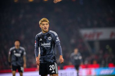 COLOGNE, GERMANY - 22 NOVEMBER, 2025: Ritsu Doan - 1.FC Koeln-SG Eintracht Frankfurt maçı Rhein Energie Stadion 'da.