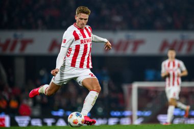 COLOGNE, GERMANY - 22 NOVEMBER, 2025: Sebastian Sebulonsen - 1.FC Koeln-SG Eintracht Frankfurt maçı Rhein Energie Stadion 'da.
