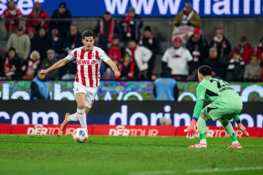 COLOGNE, GERMANY - 22 NOVEMBER, 2025: Jakub Kaminski - 1.FC Koeln-SG Eintracht Frankfurt maçı Rhein Energie Stadion 'da.