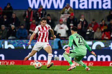 COLOGNE, GERMANY - 22 NOVEMBER, 2025: Jakub Kaminski - 1.FC Koeln-SG Eintracht Frankfurt maçı Rhein Energie Stadion 'da.