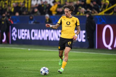DORTMUND, GERMANY - 25 Kasım 2025: Fabio Silva - UEFA Şampiyonlar Ligi maçı Borussia Dortmund 'a karşı Signal Iduna Park' ta Villarreal CF.