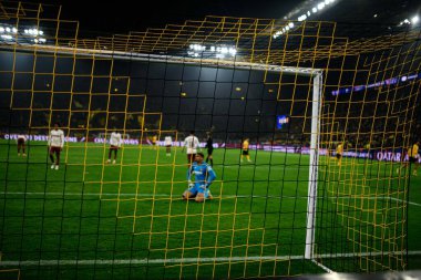 DORTMUND, GERMANY - 25 Kasım 2025: - UEFA Şampiyonlar Ligi maçı Borussia Dortmund, Signal Iduna Park 'ta Villarreal CF' e karşı.