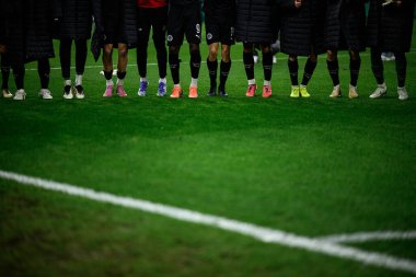 MOENCHENGLADBACH, GERMANY - 2 ARALIK 2025: - DFB Pokal, Almanya Kupası, Borussia - St.Pauli maçı Borussia Park.