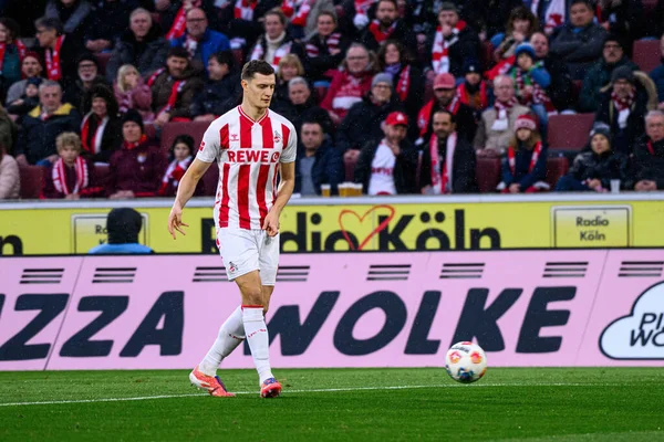 COLOGNE, GERMANY - 6 Aralık 2025: Eric Martel - Bundesliga 1.FC Koeln-St. Pauli maçı Rhein Enerji Stadyumu 'nda.
