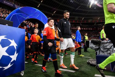 LEVERKUSEN, GERMANY - 10 ARALIK, 2025: - UEFA Şampiyonlar Ligi, Bayer 04 Leverkusen-Newcastle United maçı Bayarena 'da.