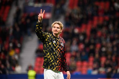 LEVERKUSEN, GERMANY - 10 ARALIK 2025: Nick Woltemade, Newcastle United Forward - UEFA Şampiyonlar Ligi, Bayer 04 Leverkusen - Newcastle United.