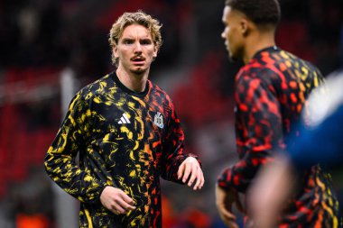 LEVERKUSEN, GERMANY - 10 ARALIK 2025: Nick Woltemade, Newcastle United Forward - UEFA Şampiyonlar Ligi, Bayer 04 Leverkusen - Newcastle United.