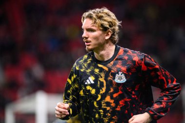 LEVERKUSEN, GERMANY - 10 ARALIK 2025: Nick Woltemade, Newcastle United Forward - UEFA Şampiyonlar Ligi, Bayer 04 Leverkusen - Newcastle United.