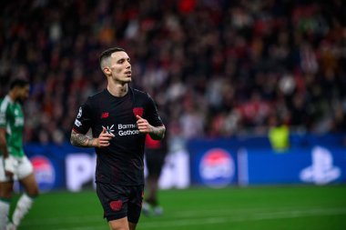 LEVERKUSEN, GERMANY - 10 ARALIK, 2025: - UEFA Şampiyonlar Ligi, Bayer 04 Leverkusen-Newcastle United maçı Bayarena 'da.
