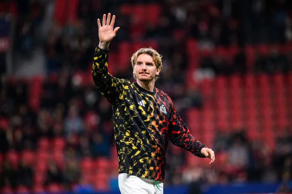 LEVERKUSEN, GERMANY - 10 ARALIK 2025: Nick Woltemade, Newcastle United Forward - UEFA Şampiyonlar Ligi, Bayer 04 Leverkusen - Newcastle United.