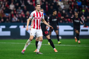 LEVERKUSEN, GERMANY - 13 Aralık 2025: Eric Martel - Bundesliga maçı Bayer 04 Leverkusen, Bayarena 'da 1.FC Koeln' e karşı.