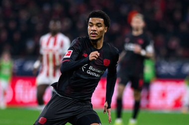 LEVERKUSEN, GERMANY - 13 ARALIK 2025: Malik Tillman - Bundesliga maçı Bayer 04 Leverkusen 1.FC Koeln 'e karşı Bayarena' da.