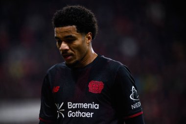 LEVERKUSEN, GERMANY - 13 ARALIK 2025: Malik Tillman - Bundesliga maçı Bayer 04 Leverkusen 1.FC Koeln 'e karşı Bayarena' da.