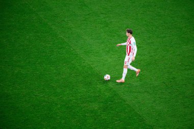 LEVERKUSEN, GERMANY - 13 ARALIK 2025: Rav van den Berg - Bundesliga maçı Bayer 04 Leverkusen ile Bayena 'da 1.FC Koeln karşılaşması.