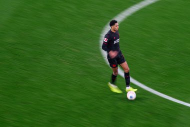 LEVERKUSEN, GERMANY - 13 ARALIK 2025: Jarell Quansah - Bundesliga maçı Bayer 04 Leverkusen 'e karşı Bayena' da 1.FC Koeln.