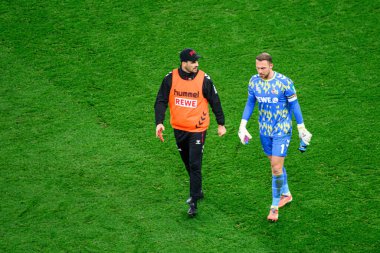 LEVERKUSEN, GERMANY - 13 ARALIK 2025: Marvin Schwabe - Bundesliga maçı Bayer 04 Leverkusen 1.FC Koeln 'e karşı Bayena' da.