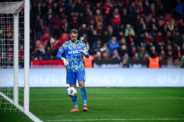 LEVERKUSEN, GERMANY - 13 ARALIK 2025: Marvin Schwabe - Bundesliga maçı Bayer 04 Leverkusen 1.FC Koeln 'e karşı Bayena' da.