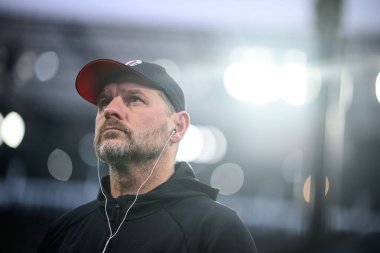 20 ARALIK, 2025 Steffen Baumgart - 1. Bundesliga maçı 1.FC Koeln 1 'e karşı. FC Union Berlin, Rhein Enerji Stadyumu.