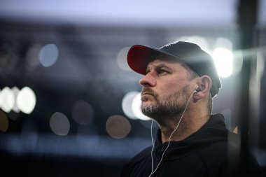 20 ARALIK, 2025 Steffen Baumgart - 1. Bundesliga maçı 1.FC Koeln 1 'e karşı. FC Union Berlin, Rhein Enerji Stadyumu.