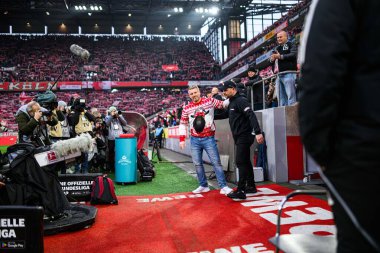 COLOGNE, GERMANY - 20 DECEMBER, 2025: Lukas Kwasniok, Steffen Baumgart - 1. Bundesliga match 1.FC Koeln vs 1. FC Union Berlin at Rhein Energie Stadion.