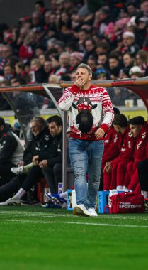 20 ARALIK, 2025: Lukas Kwasniok - 1. Bundesliga maçı 1.FC Koeln 1 'e karşı. FC Union Berlin, Rhein Enerji Stadyumu.