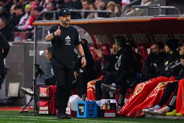 20 ARALIK, 2025 Steffen Baumgart - 1. Bundesliga maçı 1.FC Koeln 1 'e karşı. FC Union Berlin, Rhein Enerji Stadyumu.