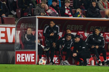 20 ARALIK, 2025 Steffen Baumgart - 1. Bundesliga maçı 1.FC Koeln 1 'e karşı. FC Union Berlin, Rhein Enerji Stadyumu.