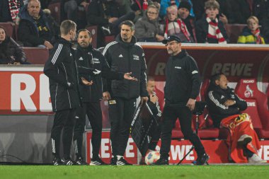 20 ARALIK, 2025 Steffen Baumgart - 1. Bundesliga maçı 1.FC Koeln 1 'e karşı. FC Union Berlin, Rhein Enerji Stadyumu.