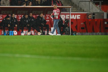 20 ARALIK, 2025: Lukas Kwasniok - 1. Bundesliga maçı 1.FC Koeln 1 'e karşı. FC Union Berlin, Rhein Enerji Stadyumu.