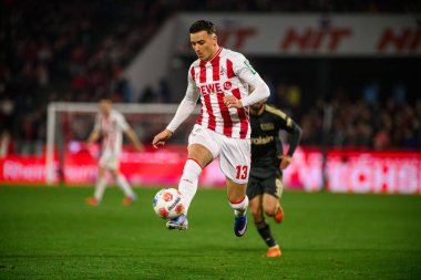 KOLOGNE, ALMANE - 20 ARALIK, 2025: 1. Bundesliga maçı 1.FC Koeln 1 'e karşı. FC Union Berlin, Rhein Enerji Stadyumu.