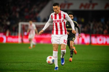 KOLOGNE, ALMANE - 20 ARALIK, 2025: 1. Bundesliga maçı 1.FC Koeln 1 'e karşı. FC Union Berlin, Rhein Enerji Stadyumu.
