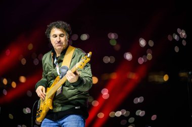 GELSENKIRCHEN, GERMANY - 28 ARALIK 2025: The Florians - Biathlon World Team Challenge 2025 Auf Schalke at Veltins Arena.