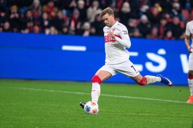 LEVERKUSEN, ALMANY - 10 HAZİRAN, 2026: gol, Maximilian Mittelstaedt - 1. Bundesliga maçı Bayer 04 Leverkusen, Bayarena 'da Vfb Stuttgart' a karşı..