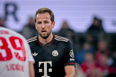 COLOGNE, ALMANY - 14 Ocak 2026: Harry Kane, 1.Bundesliga 1. FC Koeln, FC Bayern Münih 'e karşı. Rhein Enerji Stadyumunda